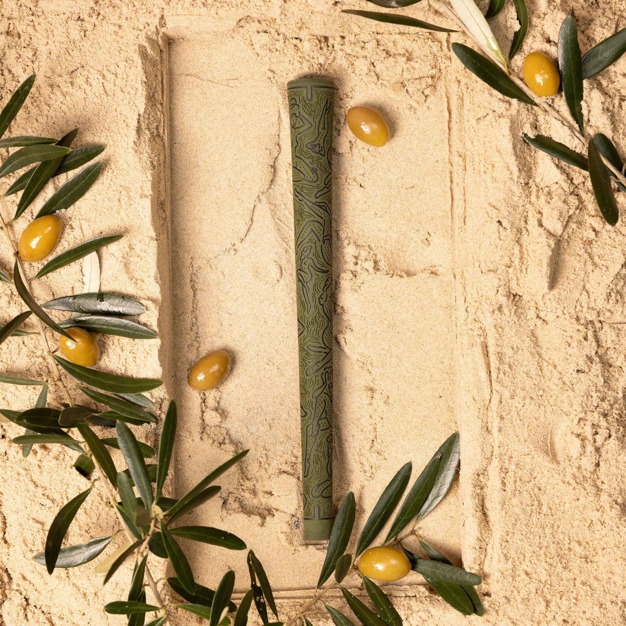 Burnt Olive - 8 Grip Iron Set Bundle - Image 5